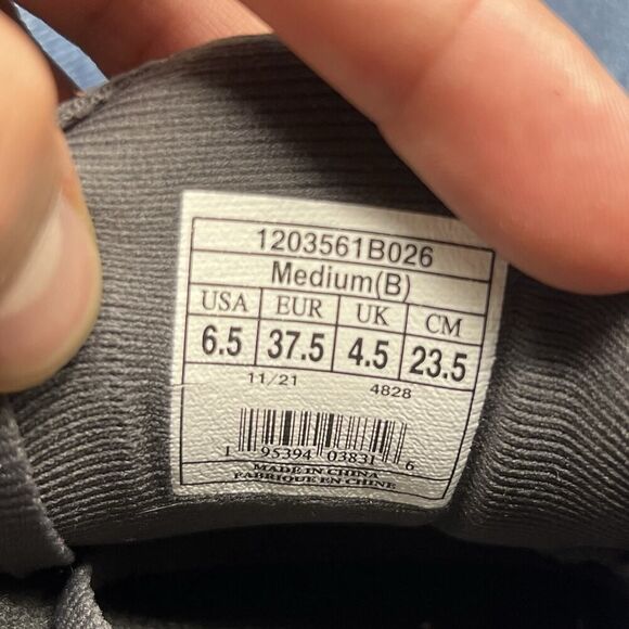 Brooks Womens Ghost 14 Size 6.5 B Black Pink Running Shoes Sneakers 1203561B026 - Picture 11 of 12